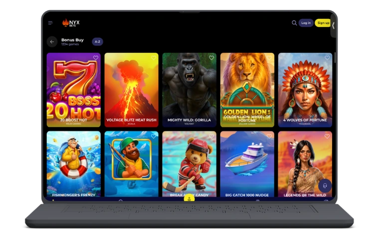 Nyxbets Casino log in